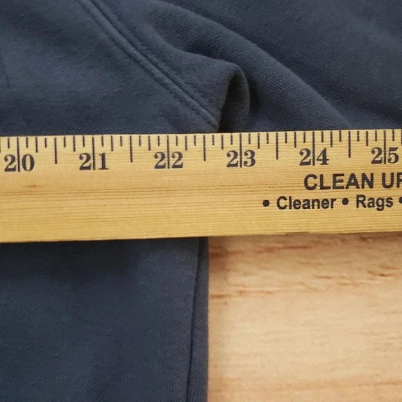 The North Face Hoodie Womens Large Blue Outdoor Pullover Sweater Sweatshirt * - Picture 9 of 12